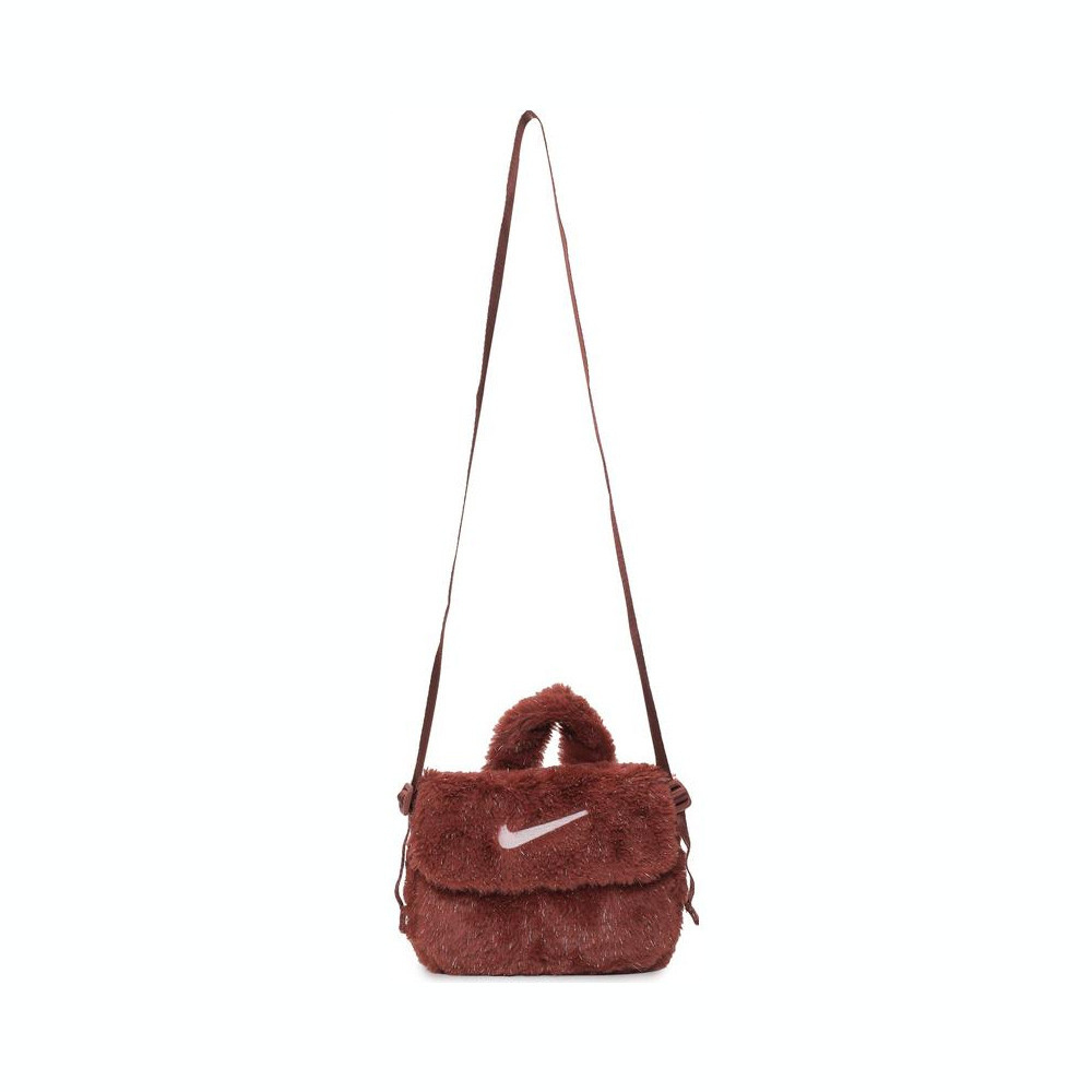 NIKE耐克2024女大童Y NK FX FUR CROSSBODY单肩包FZ1329-231