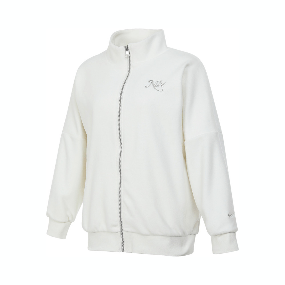 NIKE耐克2024女子AS W NSW NSP TRK JKT人造毛绒外套HQ7977-133