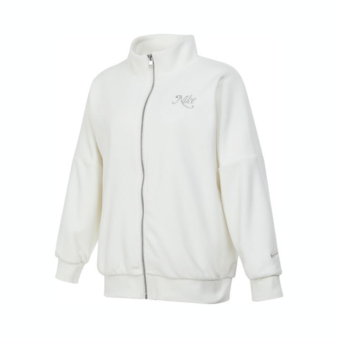 NIKE耐克2024女子AS W NSW NSP TRK JKT人造毛绒外套HQ7977-133