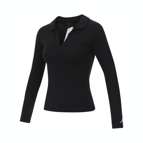 JordanJordan2025女子AS W J LS KNIT TOP HO 2针织有领长TFV7192-010