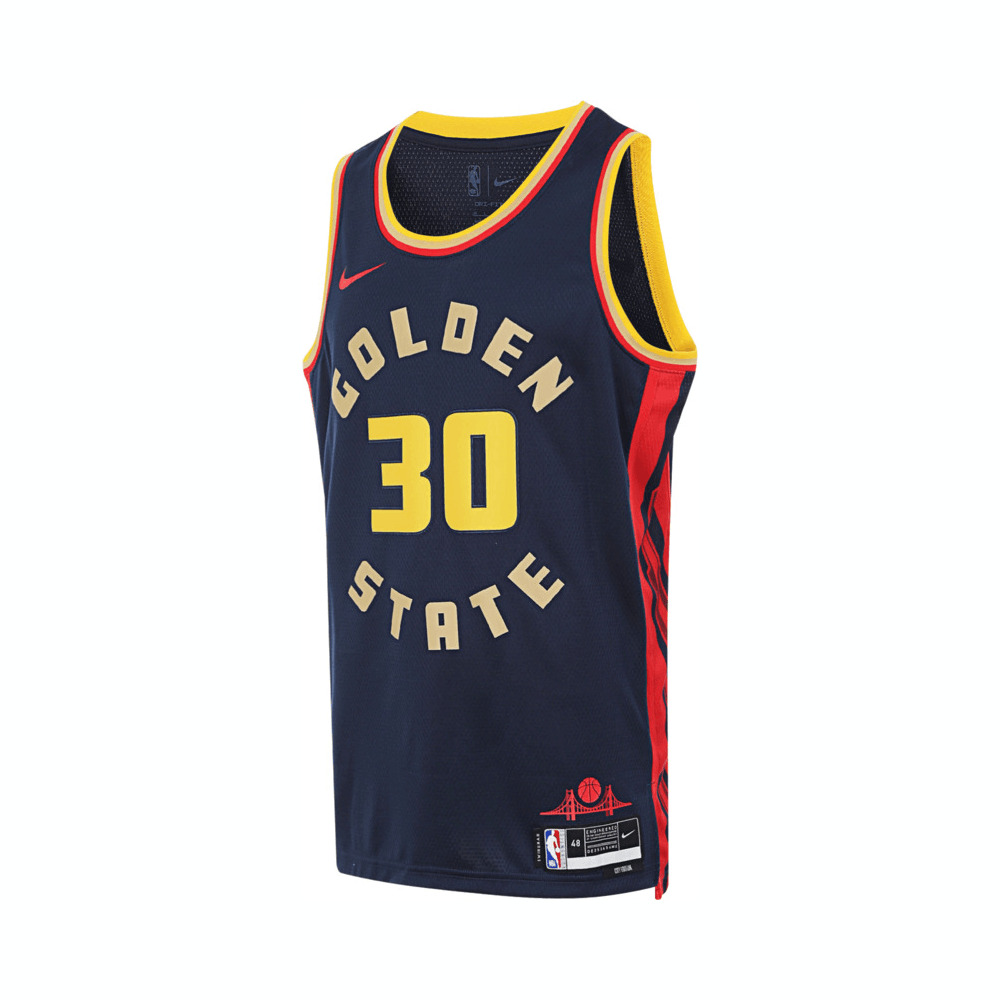 NIKE耐克2025男子GSW MNK DF SWGMN JSY CE 24运动背心FQ4342-422