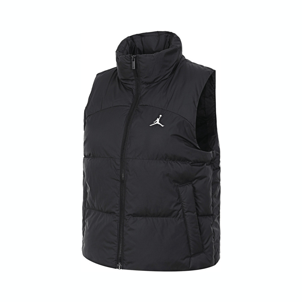 NIKE耐克2024女子AS W J SOLID VEST CORE棉马夹/羽绒马夹FV7150-010