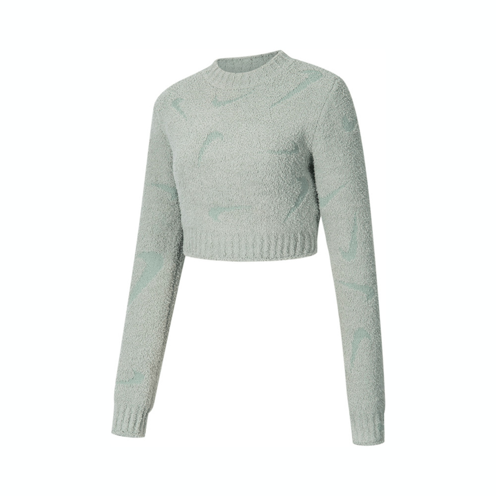 NIKE耐克2024女子AS W NSW PHNX BCL AOJ LS T针织套头衫FZ1717-370