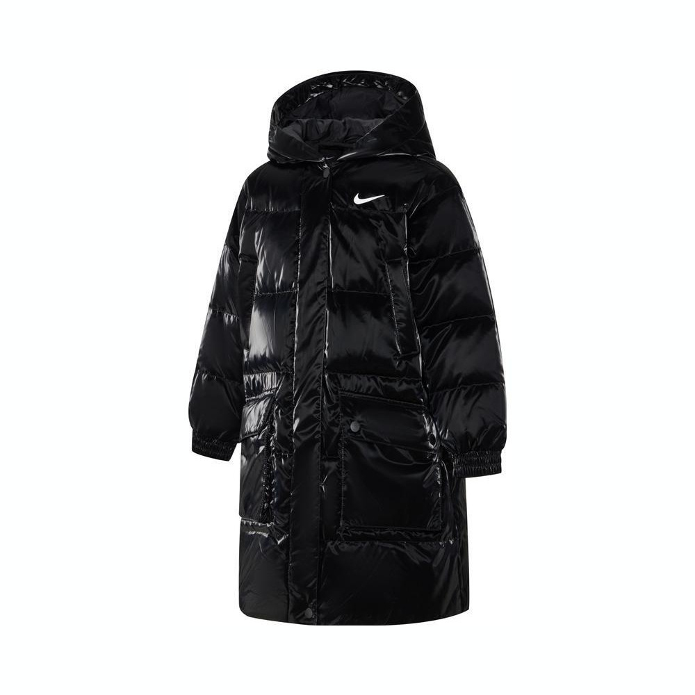 NIKE耐克2024女小童中长款羽绒服厚羽绒服-长NY2442043PS-001