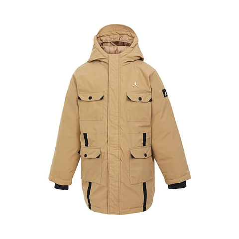NIKE耐克2024男大童中长款羽绒服厚羽绒服-长JD2442038GS-001
