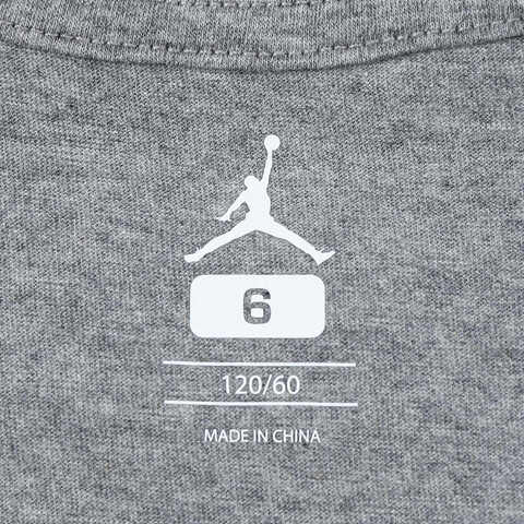 NIKE耐克2025男小童HADDAD空白TEE针织无领短T82321ST371-GEH