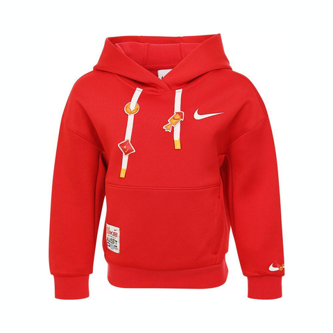 NIKE耐克2025小童套头连帽卫衣针织连帽卫衣NY2512251PS-001