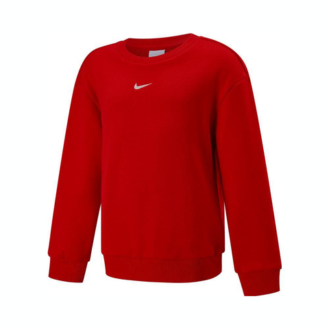 NIKE耐克2025女小童套头无帽卫衣针织无帽卫衣NY2512256PS-002