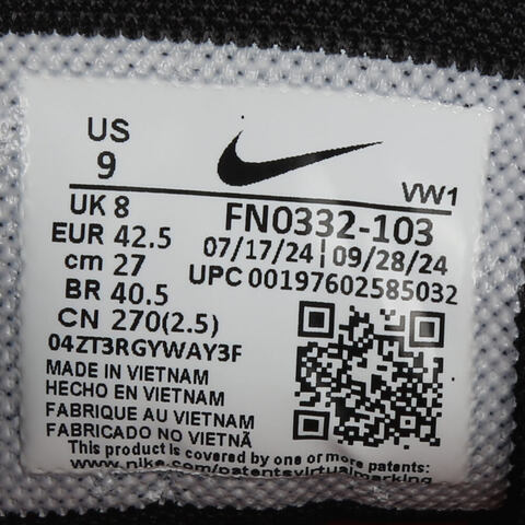 NIKE耐克2025男子NIKE FREE GOLF NN高尔夫FN0332-103