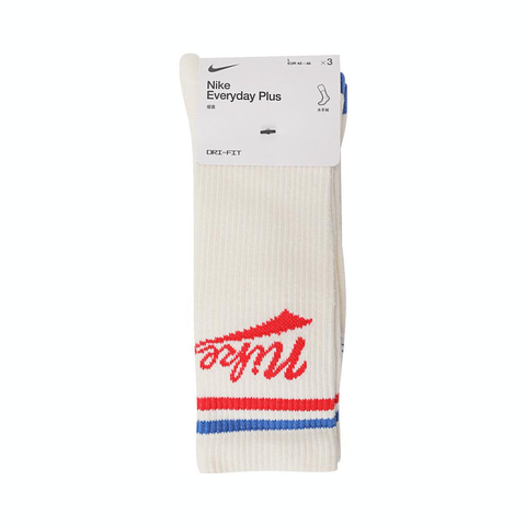 NIKE耐克2025中性U NK ED PLS CRW 3PR LFESTL 144中袜优惠装HJ9336-901
