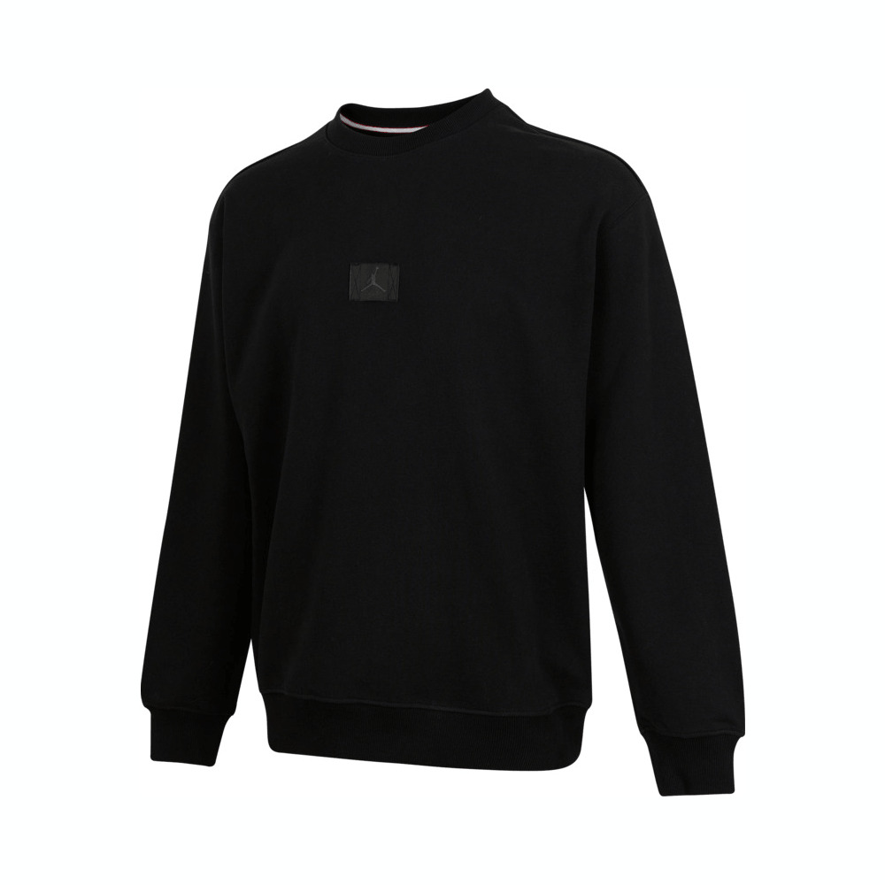 NIKE耐克2025男子AS M J FLT FLC CREW针织无帽卫衣FV7260-010