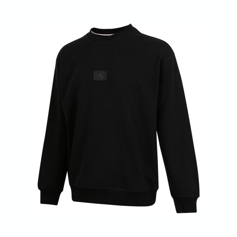 NIKE耐克2025男子AS M J FLT FLC CREW针织无帽卫衣FV7260-010