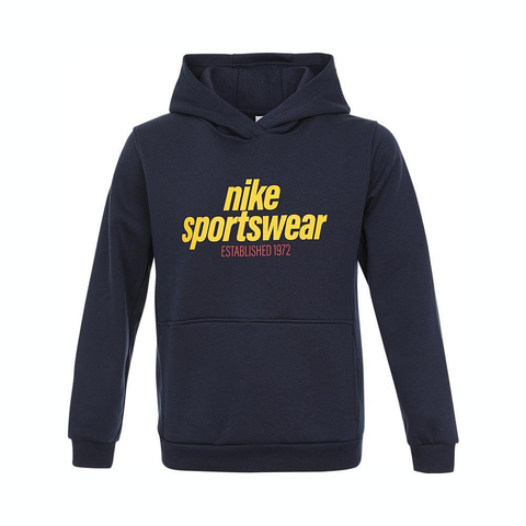 NIKE耐克2025中性K NSW CLUB FLC HDY FMLY -PD针织连帽卫衣HM6874-451