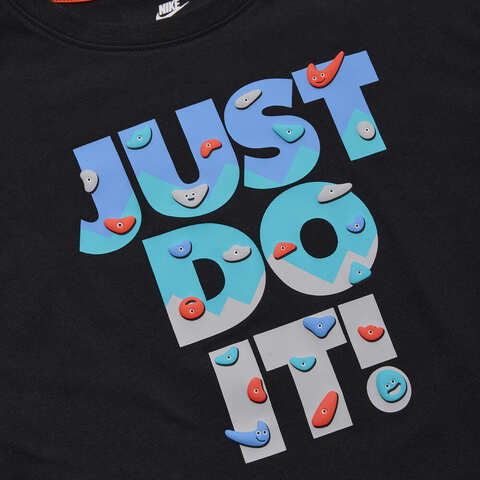 NIKE耐克2025小童长袖T恤针织无领长TNY2512207PS-001