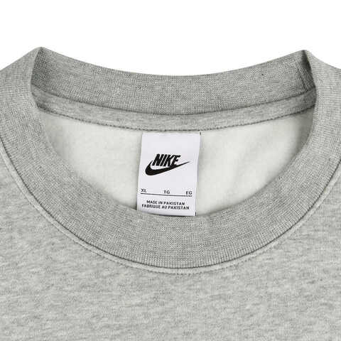 NIKE耐克2025男子AS M NK CLUB BB CREW NSW GFX针织无帽卫衣HJ2174-063