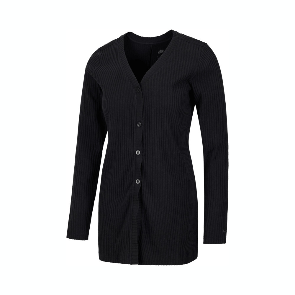 NIKE耐克2025女子AS W NSW NK CHLL KNT RIB CARDI毛线开衫HJ1244-010