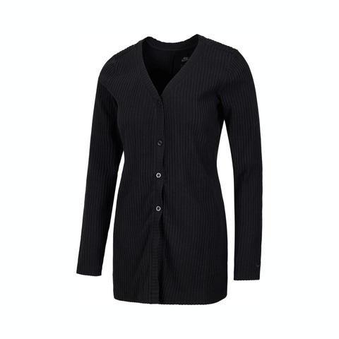 NIKE耐克2025女子AS W NSW NK CHLL KNT RIB CARDI毛线开衫HJ1244-010