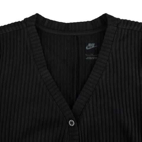 NIKE耐克2025女子AS W NSW NK CHLL KNT RIB CARDI毛线开衫HJ1244-010
