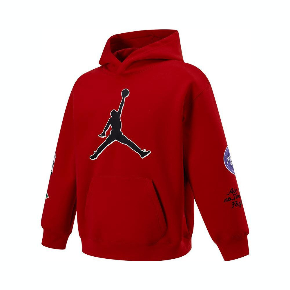 NIKE耐克2025男大童套头连帽卫衣针织连帽卫衣JD2512061GS-003