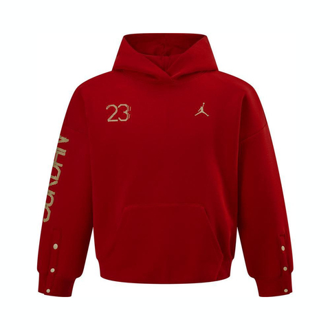 NIKE耐克2025女大童套头连帽卫衣针织连帽卫衣JD2512086GS-002