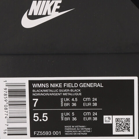 NIKE耐克2025女子WMNS NIKE FIELD GENERAL休闲FZ5593-001