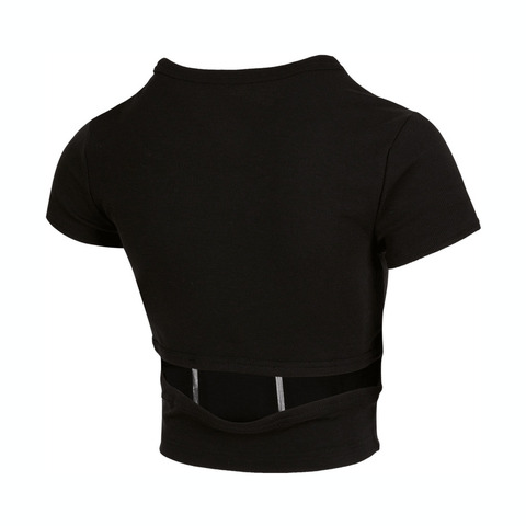 NIKE耐克2025女子AS W NSW NK CHLL KNT MRIB SS T针织无领短THJ0720-010