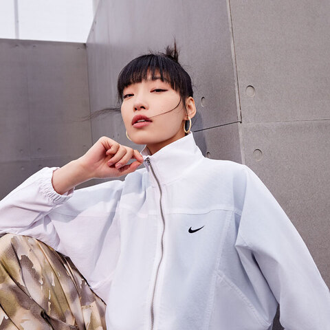 NIKE耐克2025女子AS W NSW EVRTHNG WVN RPL UV梭织无帽外套HJ1000-100