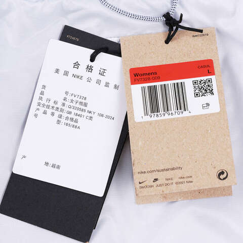 NIKE耐克2025女子AS W ACG SF PRMLFT SKL PK JKT薄棉服FV7328-009