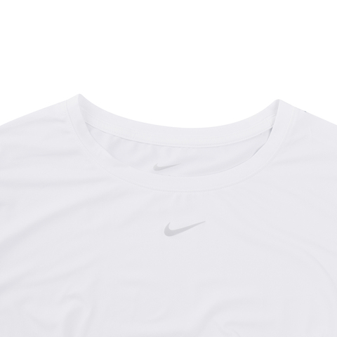 NIKE耐克2025女子AS W NK ONE CLASSIC TWST SS针织无领短THJ1055-100