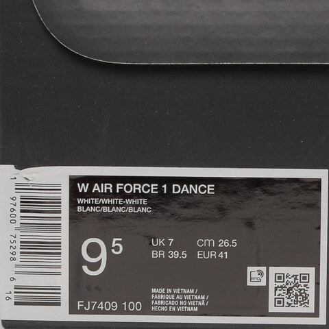 NIKE耐克2025女子W AIR FORCE 1 DANCE休闲FJ7409-100