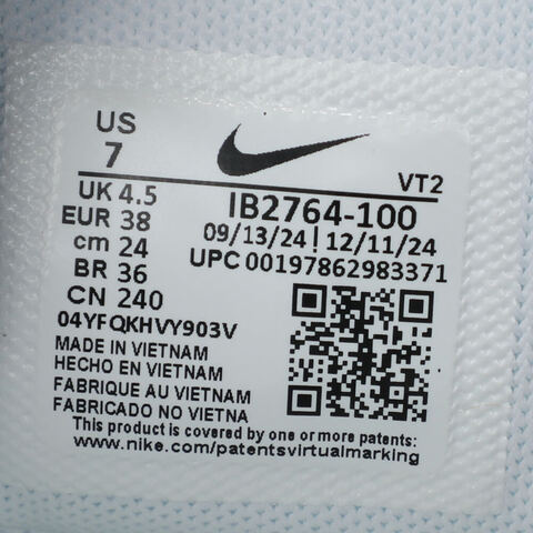 NIKE耐克2025女子W NIKE AIR ZOOM UPTURN SC休闲IB2764-100