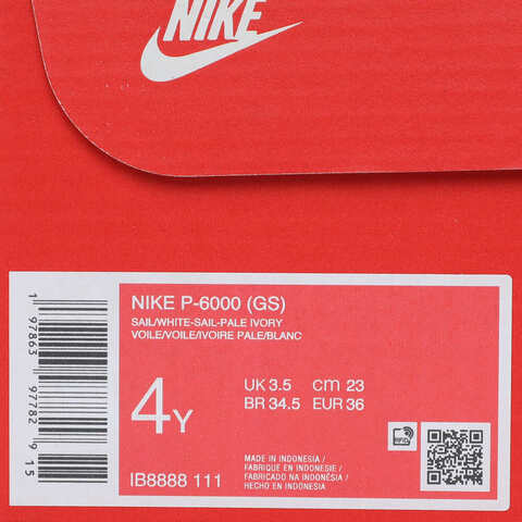 NIKE耐克2025男大童NIKE P-6000 (GS)儿童IB8888-111
