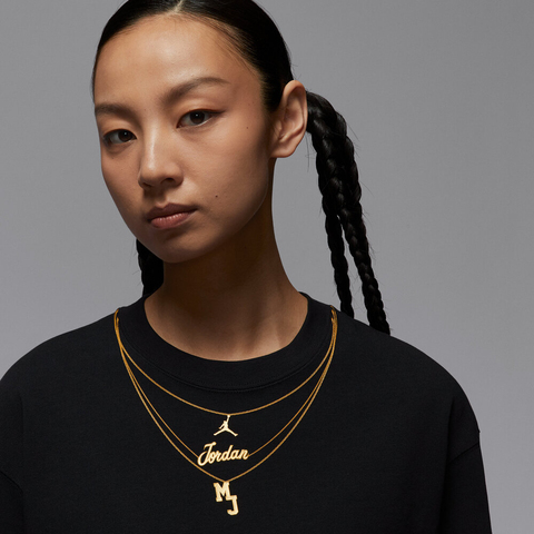 NIKE耐克2025女子AS W J SS TEE OS GCEL针织无领短TIH0834-010