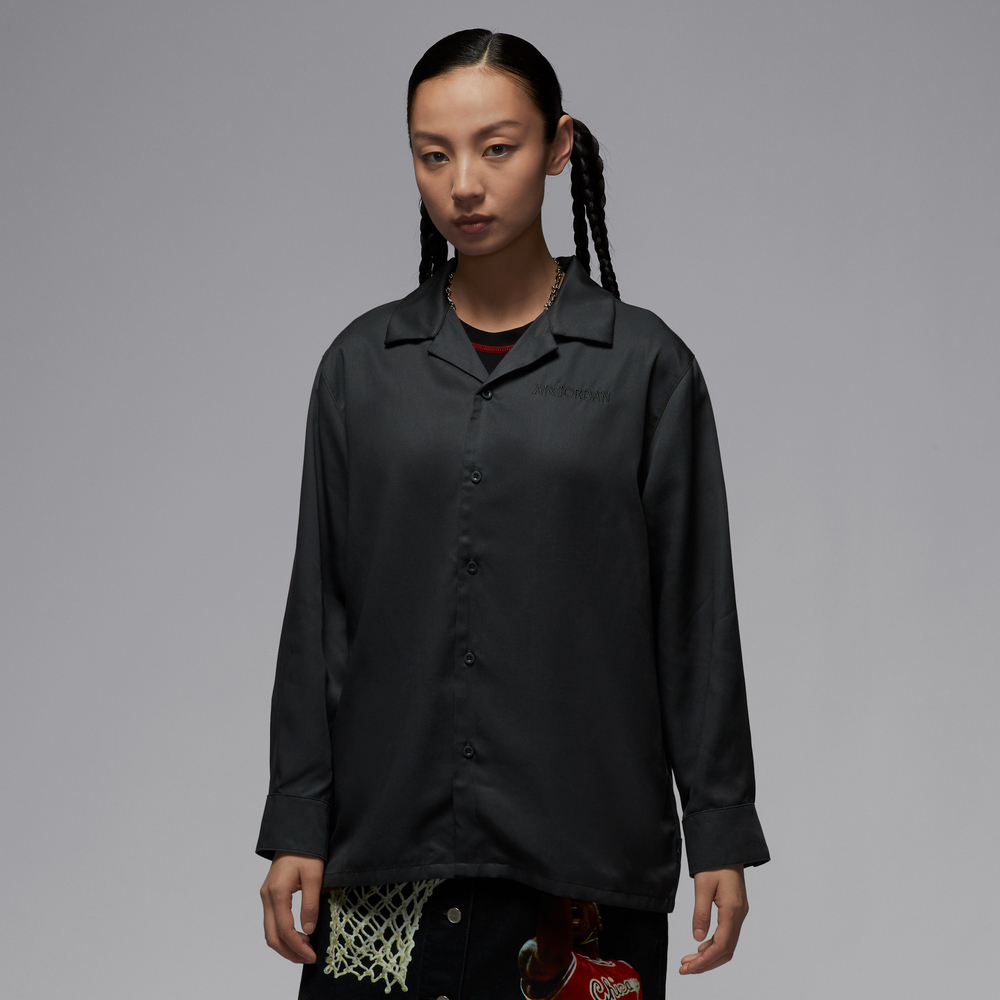 NIKE耐克2025女子AS W J AIR JDN LS WOVEN TOP梭织长袖衬衫HJ0021-045