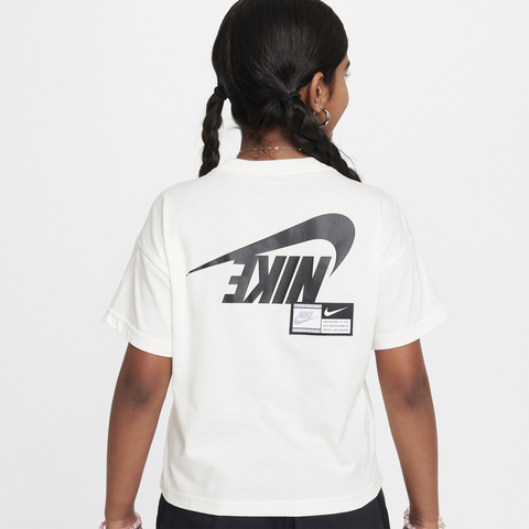 NIKE耐克2025女大童G NSW TEE DANCE针织无领短THM6306-133
