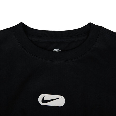 NIKE耐克2025女子AS W NSW CLUB SS TEE OC SWOOSH针织无领短THQ1699-010