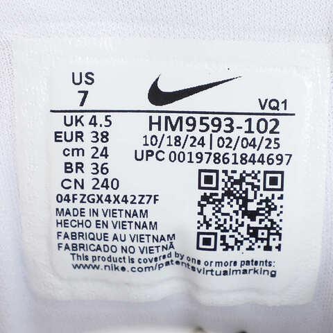 NIKE耐克2025女子W NIKE RUN DEFY跑步HM9593-102