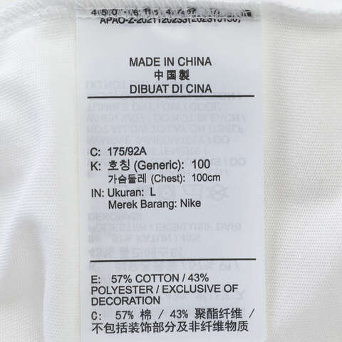 NIKE耐克2025男子AS M NK DF TEE WESTERN STATES针织无领短THJ3663-100