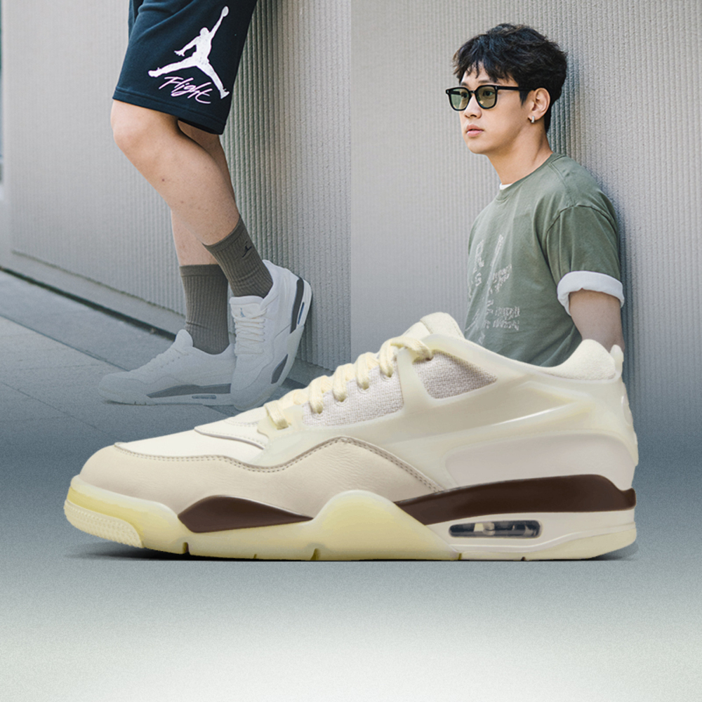 NIKE耐克2025男子AIR JORDAN 4 RM乔丹IB8857-141