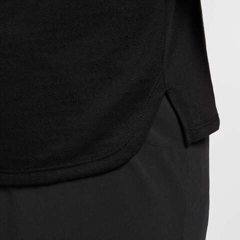 NIKE耐克2025男子AS M NK DFADV SOLAR CHASE SS针织无领短THJ3581-010