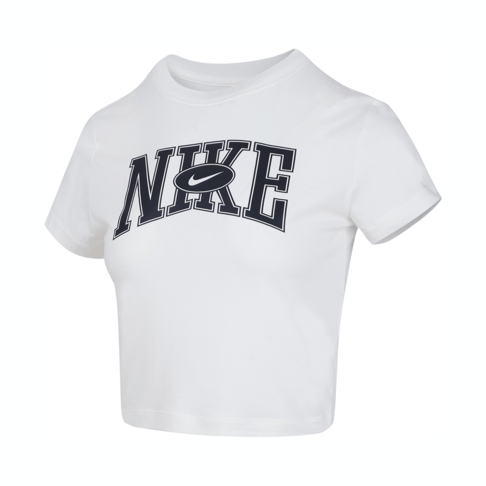 NIKE耐克2025女子AS W NSW SLIM CROP TEE STREET针织无领短THQ1710-133