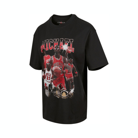 NIKE耐克2025女子AS W J SS OS GFX TEE MIXTAPE针织无领短THJ0191-045