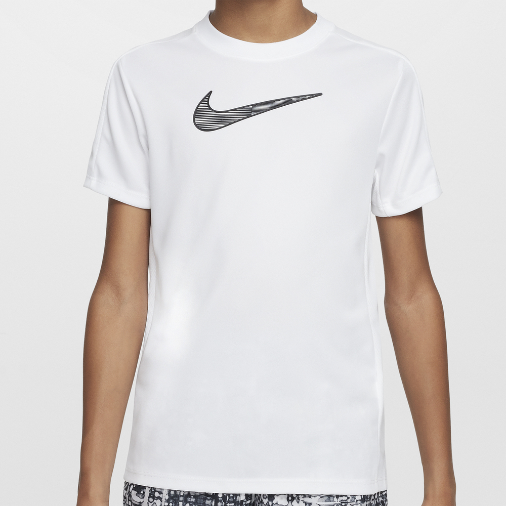 NIKE耐克2025大童K NK DF TRPHY23 SS TOP GX针织无领短THF8079-100