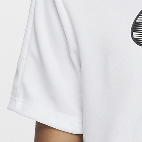 NIKE耐克2025大童K NK DF TRPHY23 SS TOP GX针织无领短THF8079-100