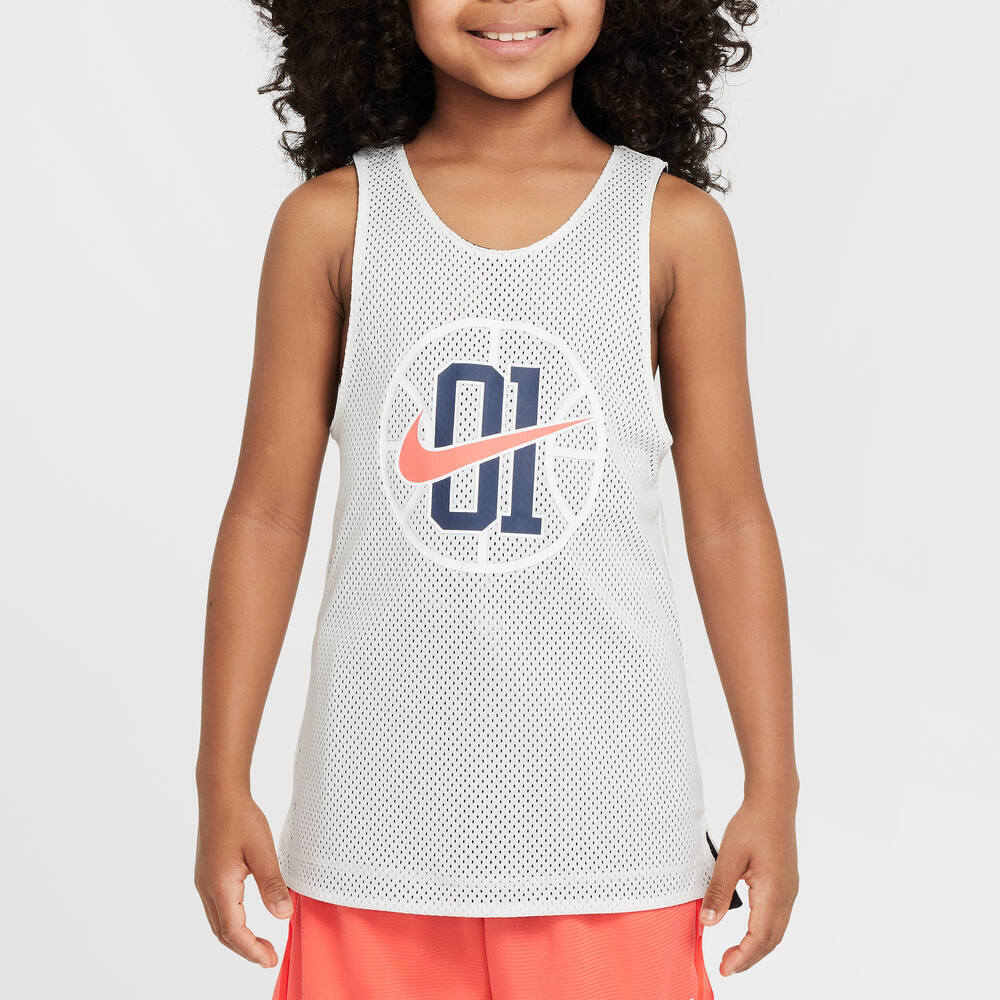 NIKE耐克2025大童K NK DF RVRSBL JSY CHBL休闲背心IB9964-133