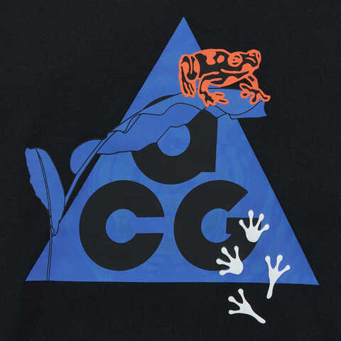 NIKE耐克2025大童K ACG DF TEE针织无领短THQ3254-010