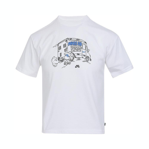 NIKE耐克2025大童K NK SB TEE针织无领短THQ3226-100