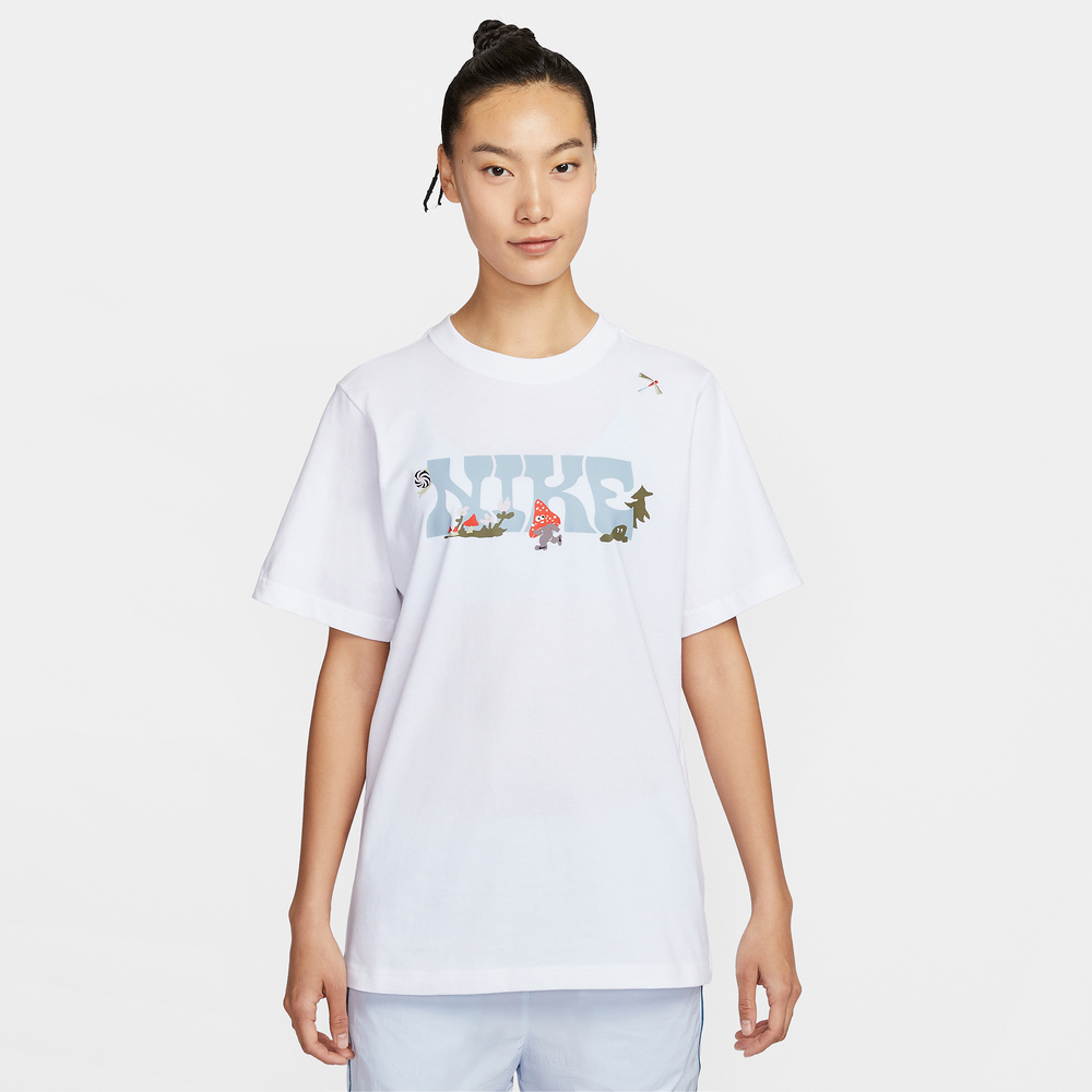NIKE耐克2025女子AS W NSW SS TEE GCEL针织无领短TIF0607-100