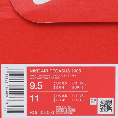 NIKE耐克2025男子NIKE AIR PEGASUS 2005休闲HQ5403-003