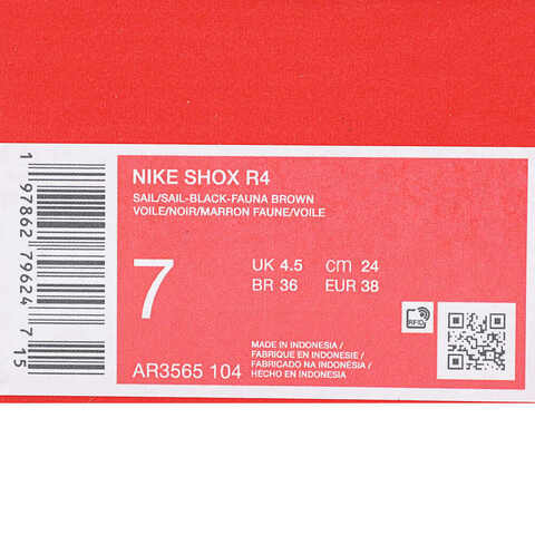 NIKE耐克2025女子NIKE SHOX R4休闲AR3565-104